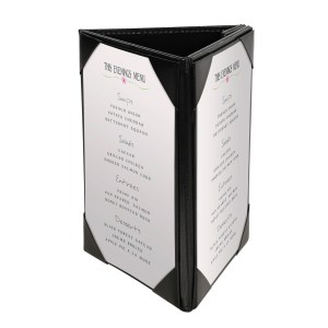 Three-Panel Table Tent