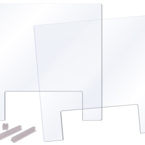 Pass-Through Modular Tabletop Barrier, 2-Panels