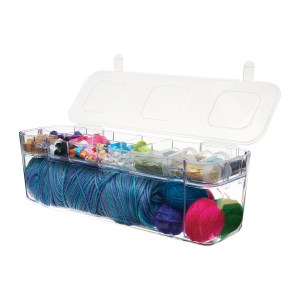 Large Caddy Container with Storage Tray