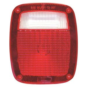 Jeep Red Pillowed Lens