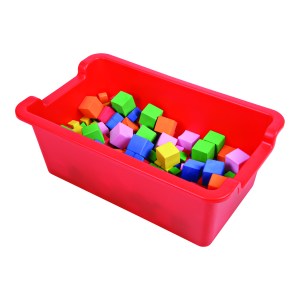rectangular storage box, rectangular plastic bin
